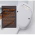 Digital Vibrating Clock LED Alarm Clock Electronic LED Time Display Multifunctional Electronic Clocks For Bedside Dorm White