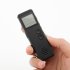 Digital Voice Recorder One Key Recording Remote Audio Mp3 Recorder Noise Reduction Voice Mp3 Record Player black