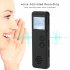Digital Voice Recorder One Key Recording Remote Audio Mp3 Recorder Noise Reduction Voice Mp3 Record Player black