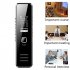 Digital Voice Recorder Speaker 32GB Usb Rechargeable Play Sound Noise Cancelling Black