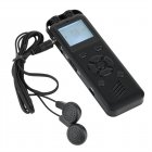 Digital Voice Recorder With Playback, Professional Audio Recorder, MP3 Player, With 20 Hours Recording Time, Headphones, Noise Canceling Audio Recorder Device 8GB