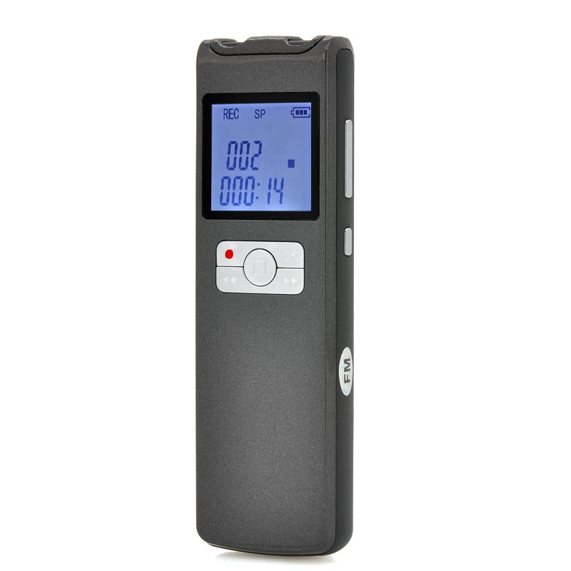 Digital Voice Recorder w/ 1500mAh Battery Cap