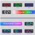 Digital Wall Clock 12 24 Hour Format With Automatic Night Mode LED Big Digits Clock For Farmhouse Kitchen Office Black Shell Symphony