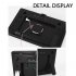 Digital Wall Clock 9 8 inch LED Display Adjustable Brightness Clock with Temperature Humidity Alarm Clock White Light