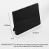 Digital Wall Clock 9 8 inch LED Display Adjustable Brightness Clock with Temperature Humidity Alarm Clock White Light