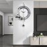 Digital Wall Clock With Big Digits  Shelf Non Ticking Silent  Battery Operated Modern Wall Clock Decoration For Living Room  Bedroom  Office large with ornament