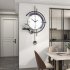 Digital Wall Clock With Big Digits  Shelf Non Ticking Silent  Battery Operated Modern Wall Clock Decoration For Living Room  Bedroom  Office large with ornament