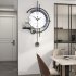 Digital Wall Clock With Big Digits  Shelf Non Ticking Silent  Battery Operated Modern Wall Clock Decoration For Living Room  Bedroom  Office large with ornament