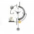 Digital Wall Clock With Big Digits  Shelf Non Ticking Silent  Battery Operated Modern Wall Clock Decoration For Living Room  Bedroom  Office small with ornament