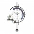 Digital Wall Clock With Big Digits  Shelf Non Ticking Silent  Battery Operated Modern Wall Clock Decoration For Living Room  Bedroom  Office large with ornament