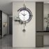 Digital Wall Clock With Big Digits  Shelf Non Ticking Silent  Battery Operated Modern Wall Clock Decoration For Living Room  Bedroom  Office large with ornament