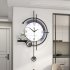 Digital Wall Clock With Big Digits  Shelf Non Ticking Silent  Battery Operated Modern Wall Clock Decoration For Living Room  Bedroom  Office large with ornament