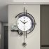 Digital Wall Clock With Big Digits  Shelf Non Ticking Silent  Battery Operated Modern Wall Clock Decoration For Living Room  Bedroom  Office large with ornament