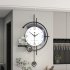 Digital Wall Clock With Big Digits  Shelf Non Ticking Silent  Battery Operated Modern Wall Clock Decoration For Living Room  Bedroom  Office large with ornament