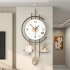 Digital Wall Clock with Big Digits  Battery Operated Non Ticking Silent Modern Wall Clock Decoration 26 77x12 6in