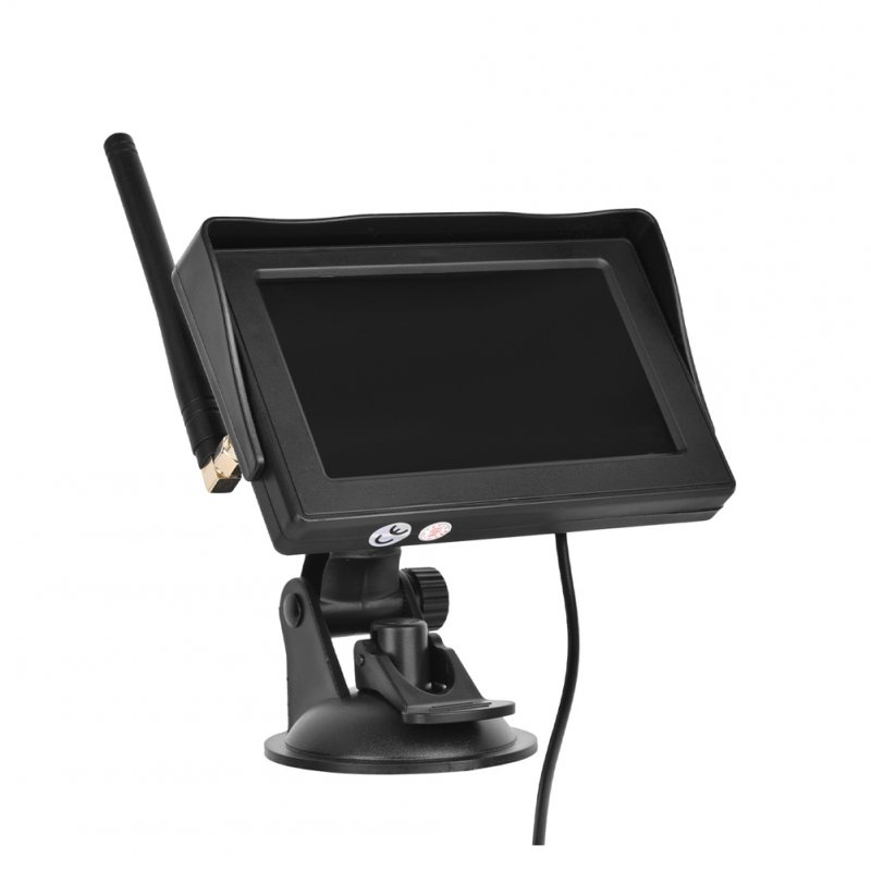 Digital Wireless Car Monitor 4.3 Inch Lcd Display Night Vision