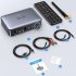 Digital to Analog Audio Adapter Optical Fiber Bluetooth 5 1 Receiver Transmitter Black