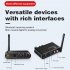 Digital to Analog Audio Converter Digital Optical Aux Coaxial Toslink to L R Aux 3 5mm Audio Adapter Black