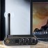 Digital to Analog Audio Converter Digital Optical Aux Coaxial Toslink to L R Aux 3 5mm Audio Adapter Black