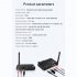 Digital to Analog Audio Converter Digital Optical Aux Coaxial Toslink to L R Aux 3 5mm Audio Adapter Black