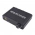 Digital to analog Converter Audio Conversion Decoder Adjustable Volume Optical Cable black