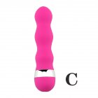 Dildo G Spot Vagina Vibrator For Women Threaded Av Vibrator Stimulate Butt Plug Anal Erotic Goods Sex Toys C rose red boxed