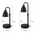 Dimmable Candle Warmer Lamp With Adjustable Height Top Down Candle Warmers Candle Melter Valentine Day Gift black US plug