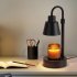 Dimmable Candle Warmer Lamp With Adjustable Height Top Down Candle Warmers Candle Melter Valentine Day Gift black US plug
