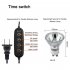 Dimmable Candle Warmer Lamp With Adjustable Height Top Down Candle Warmers Candle Melter Valentine Day Gift black US plug