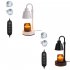 Dimmable Candle Warmer Lamp With Adjustable Height Top Down Candle Warmers Candle Melter Valentine Day Gift black US plug
