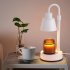 Dimmable Candle Warmer Lamp With Adjustable Height Top Down Candle Warmers Candle Melter Valentine Day Gift white US plug