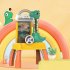 Dinosaur  Bean  Catcher Puzzle Peas Pickup Game Machine Interesting Patterns Parent child Interactive Electric Toy For Children Yellow
