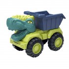Dinosaur Car Toys Tyrannosaurus Transport Engineering Vehicle Car Model Children Boys Gifts Dump Truck