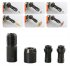 Direct Grinding Conversion Head Modified Adapter To Straight Grinder Chuck For 100 type Angle Grinder A set of 6mm conversion heads