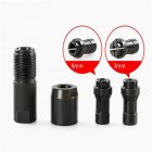 Direct Grinding Conversion Head Modified Adapter To Straight Grinder Chuck For 100-type Angle Grinder 3mm+6mm
