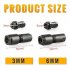 Direct Grinding Conversion Head Modified Adapter To Straight Grinder Chuck For 100 type Angle Grinder 3mm 6mm