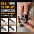 Direct Grinding Conversion Head Modified Adapter To Straight Grinder Chuck For 100 type Angle Grinder 3mm 6mm