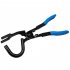 Disassembly Pliers Universal Muffler Hanger Removal Pliers Professional Exhaust Pliers For Rubber Bracket And Hanger Separation Garage Workshop Tool blue black