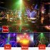 Disco Party  Lights Flash Stage Lamp Voice Control Multiple Modes Projector With Remote Control For Party Bar Birthday Wedding Holiday Event EU Plug