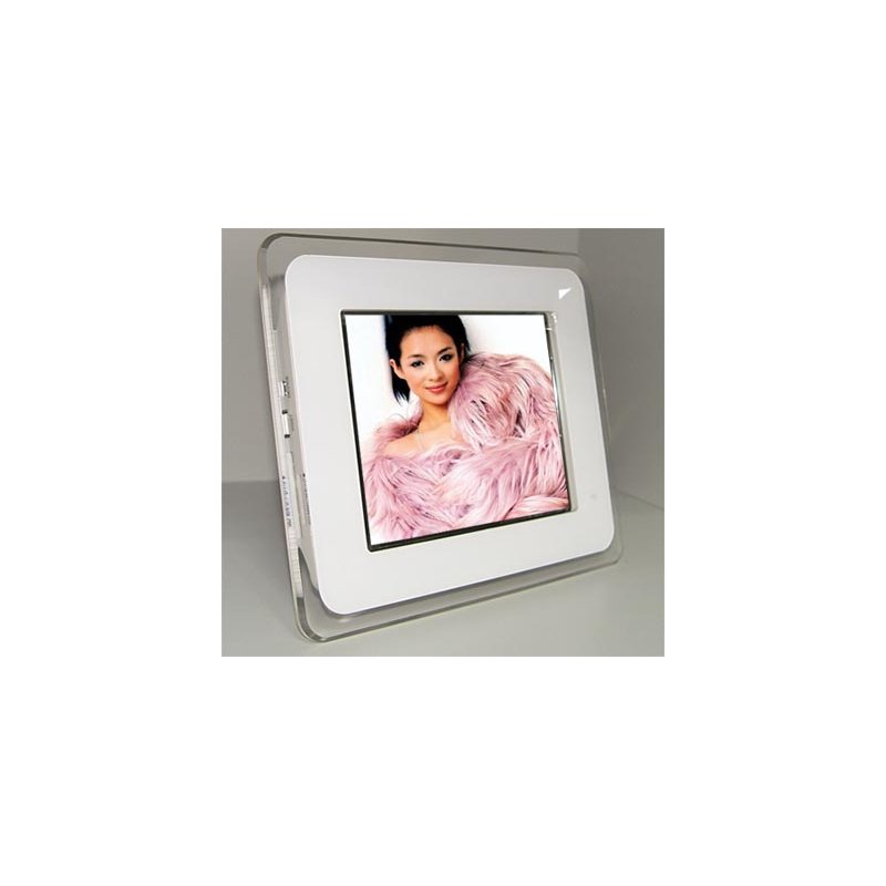 8-inch Digital Photo Frame with Speaker 6-in-1 Card Reader