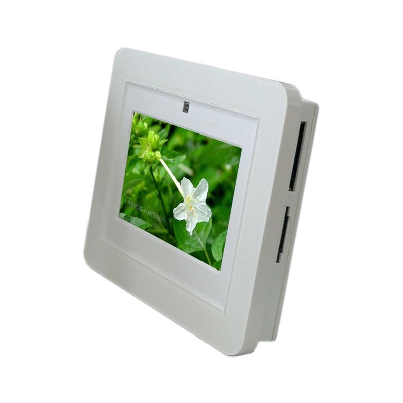 7-inch Digital Photo Frame, CF/ MMC/ SD/ MS/ SM/ XD Card