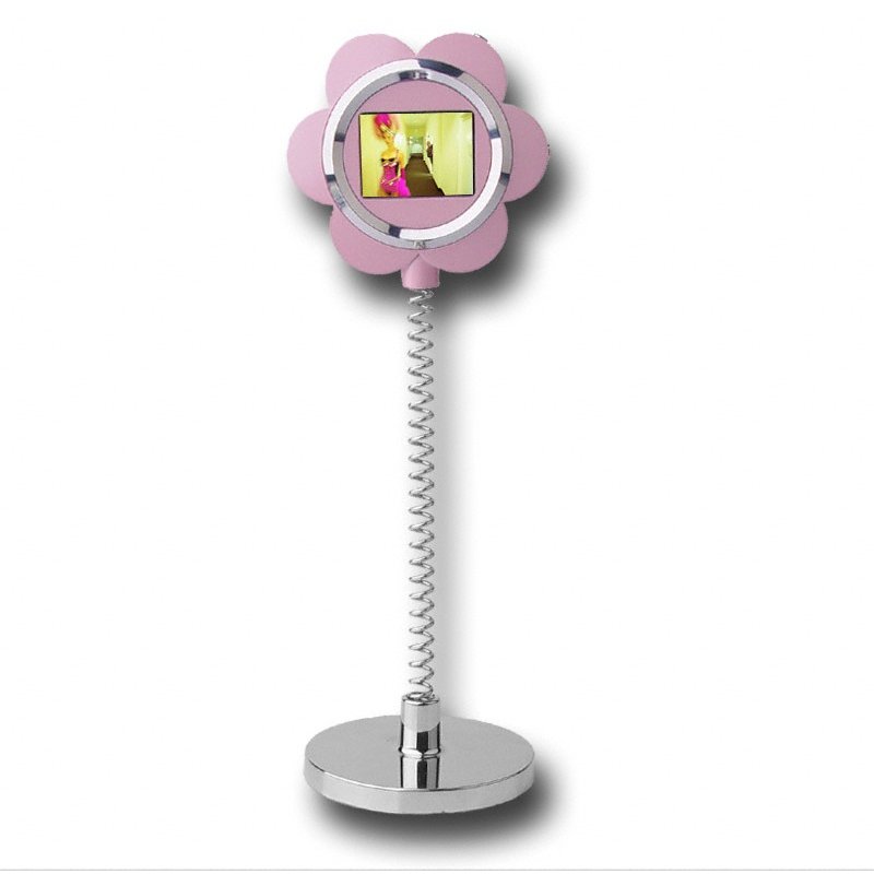 Flower Digital Photo Frame - 1.1 Inch LCD Screen