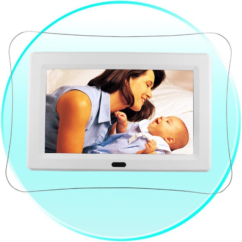 High Resolution Digital Photo Frame - AVI MP3 WMA Player
