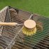 Dish Cleaning Brush  Long Handle Pan Brush  Solid Dish Scrubber Brush With Wear resistant Bristles And Hang Hole Design For Pot  Counter   Kitchen Sink Cleaning