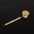 Dish Cleaning Brush  Long Handle Pan Brush  Solid Dish Scrubber Brush With Wear resistant Bristles And Hang Hole Design For Pot  Counter   Kitchen Sink Cleaning