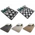 Dish Drying Mat For Kitchen Counter Hide Stain Super Absorbent Non Slip Heat Resistant Coffee Bar Accessories plaid 30x40cm