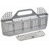 Dishwasher Basket Storage Cleaning Tool Dishwasher Replacement Parts Kitchen Facility gray
