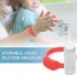 Disinfectant Sanitizer Dispenser Bracelet Sanitizer Bracelet Wristband Hand Sanitizer Dispensing Silicone Bracelet Bracelet red