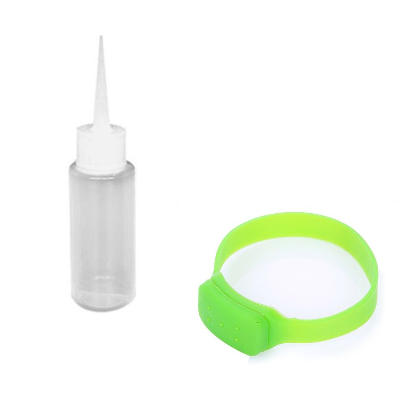 Disinfectant Sanitizer Dispenser Bracelet Sanitizer Bracelet Wristband Hand Sanitizer Dispensing Silicone Bracelet Green suit