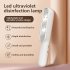 Disinfection Lamp UV Sanitizing LED Sterilize Light Mini Handheld Germicidal Lamp Pink